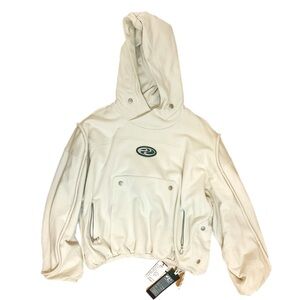 Personsoul off white oversized hoodie (S)